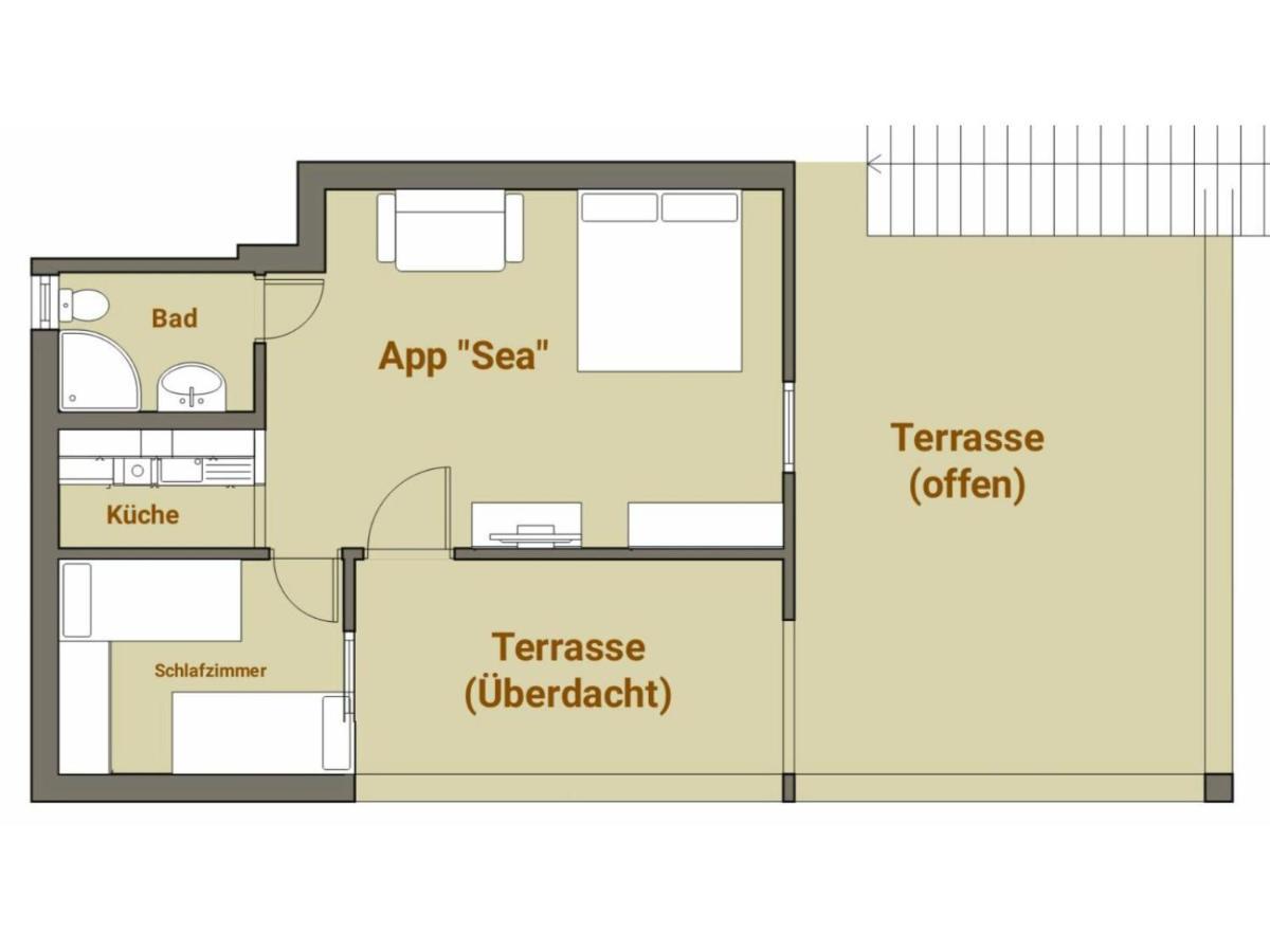 Blue Sea Vir Apartments Zewnętrze zdjęcie